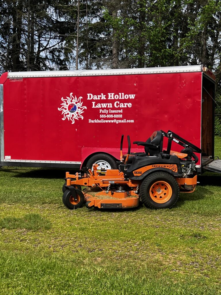 Dark Hollow Lawn Care equipment